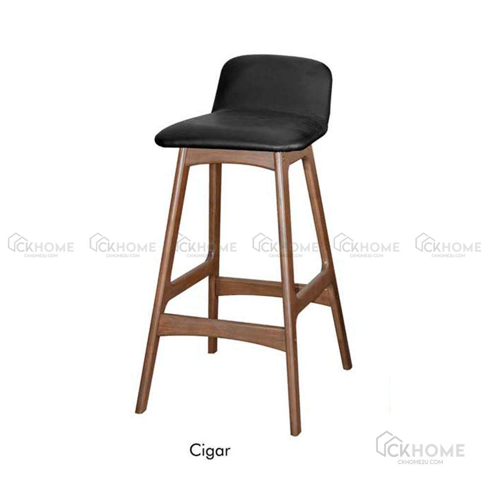 Hua Leather Cushioned Bar Chair 29Inches (2units)